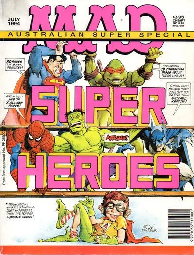 Cover of Mad Super Heroes