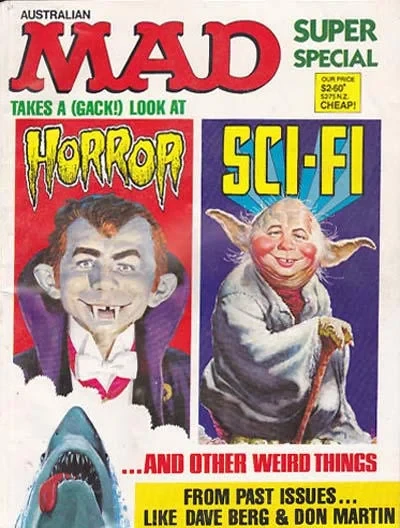 Cover of Mad Takes a (Gack!) Look at Horror, Sc-Fi ... and Other Weird Things