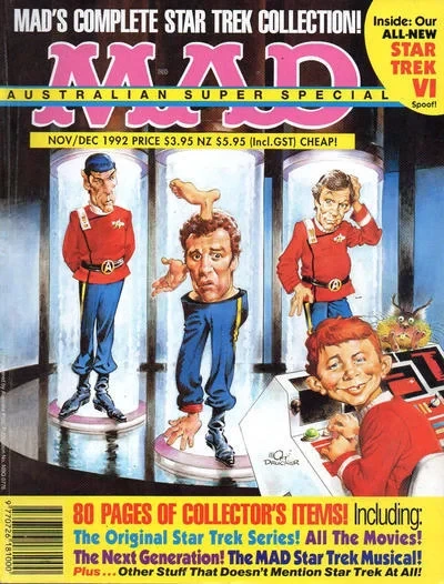 Cover of Mad's Compleye Star Trek Collection