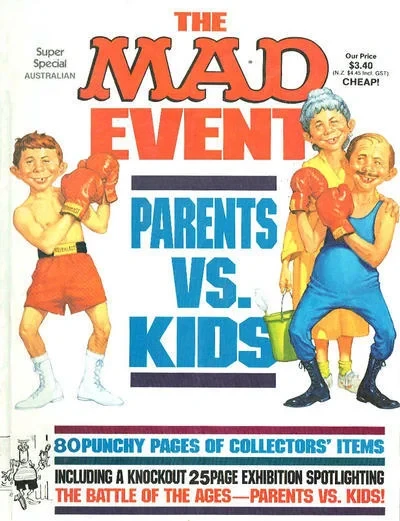 Cover of The Mad Event Parents vs. Kids