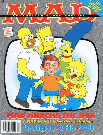 Cover of The Simpsons Go Mad