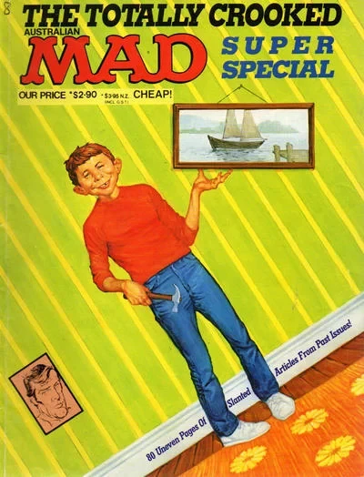 Cover of Totally Crooked Mad Super Special