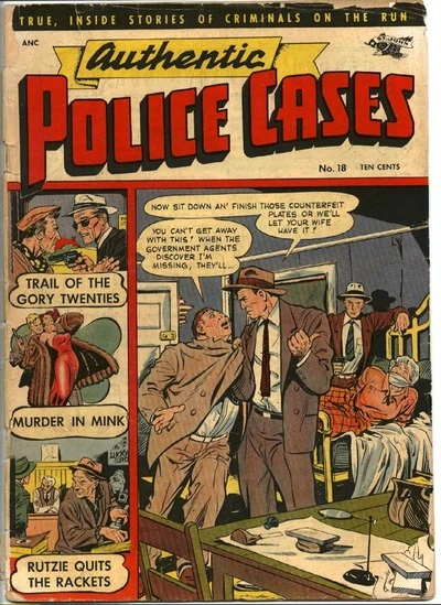 Cover of Authentic Police Cases