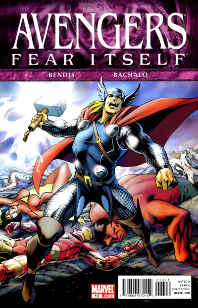 Cover of Fear Itself, part 1 The Gods of Fear