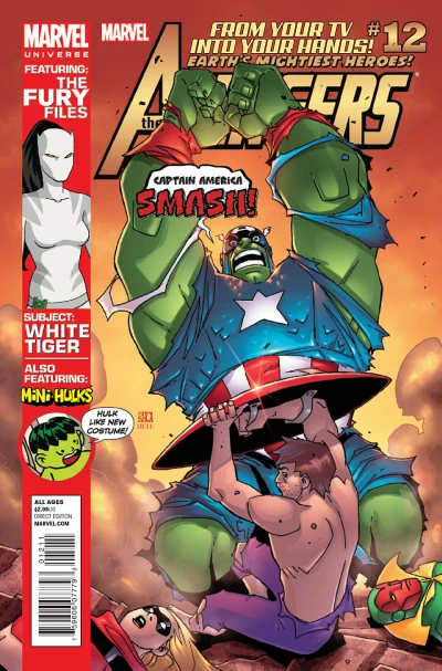 Cover of This Man, That Monster!; Fury File 2012-012; Rise of the Locust; Hulk Moon