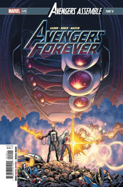 Cover of Avengers Assemble Part Nine, "The Rise of the Omni-Avengers"