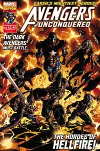 The Dark Avengers Must Battle... The Hordes of Hellfire!