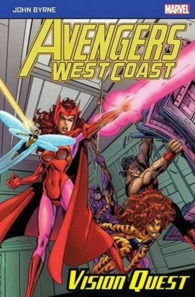 Cover of Avengers West Coast: Vision quest