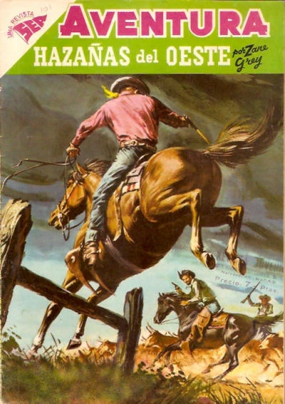 Cover of Hazanas del Oeste por Zane Grey