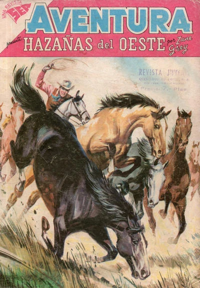 Cover of Hazanas del Oeste por Zane Grey