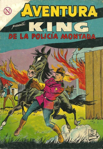 Cover of King de la Policia Montada