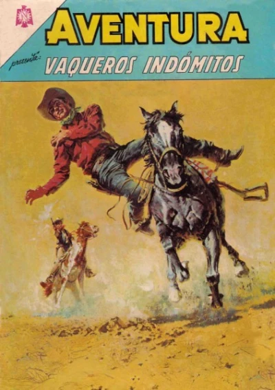 Cover of Vaqueros Indomitos