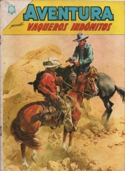 Cover of Vaqueros Indomitos