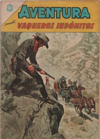 Cover of Vaqueros Indomitos