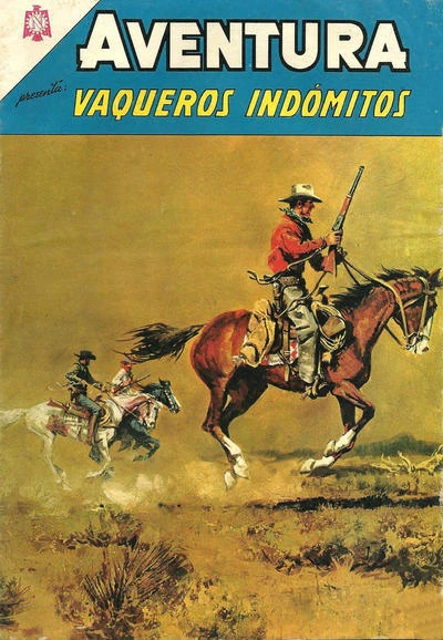 Cover of Vaqueros Indomitos