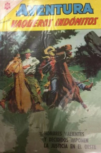 Cover of Vaqueros Indomitos