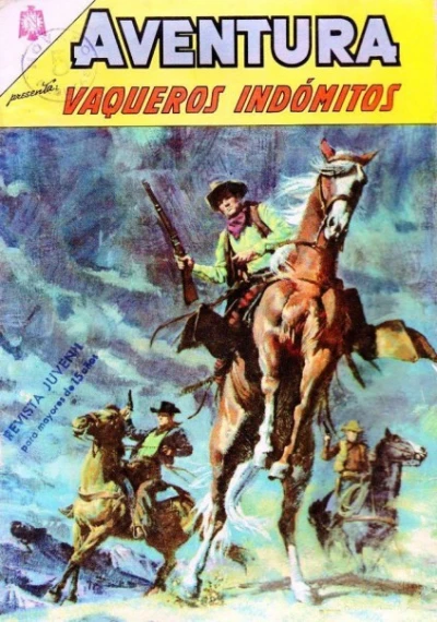 Cover of Vaqueros Indomitos