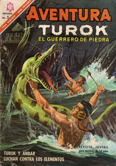 Cover of Turok el Guerrero de Piedra