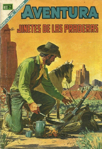 Cover of Jinetes de las Praderas