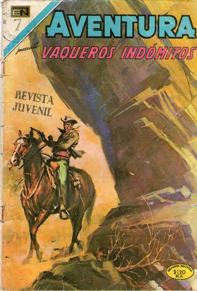 Cover of Vaqueros Indomitos