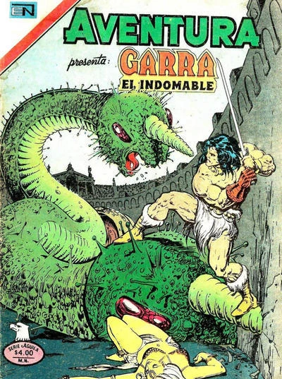 Cover of Garra el Indomable