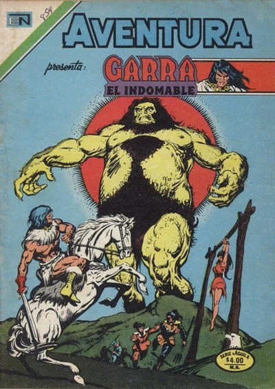 Cover of Garra el Indomable