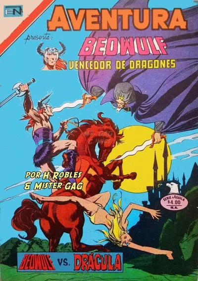 Cover of Beowulf vs Dracula