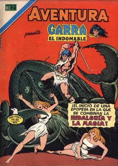 Cover of Garra el Indomable