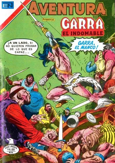 Cover of Garra el Indomable