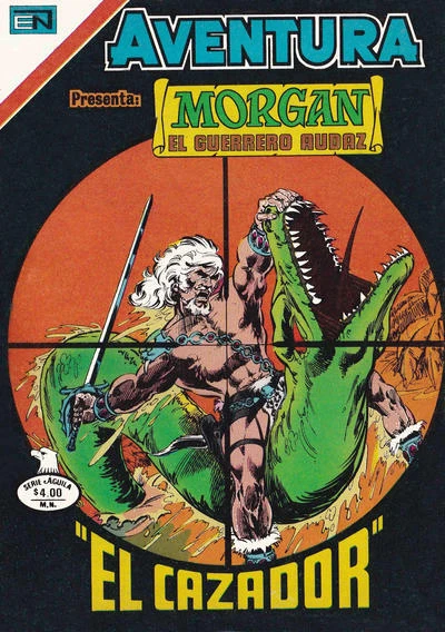 Cover of Morgan el Guerrero Audaz "El Cazador"