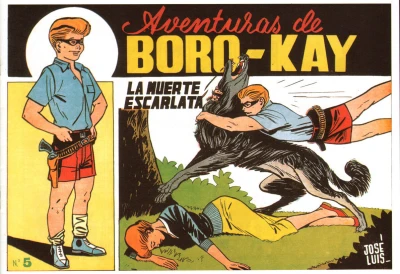 Cover of La muerte escarlata