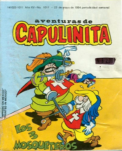 Cover of Los 3 Mosqueteros