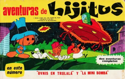 Cover of Ovnis en Trulalá y La Mini Bomba