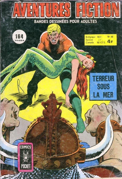 Cover of Terreur sous la mer