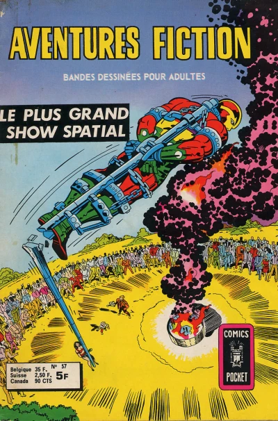 Cover of Le plus grand show spatial