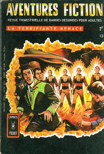 Cover of La terrifiante menace