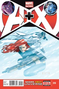 Black Widow + Fantomex; Scarlet Witch + Domino