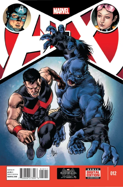 Cover of Wonder Man + The Beast: People Change; Captain America + Jubilee