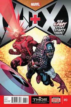 Captain America + Cyclops: Part 1; Black Widow + Emma Frost: Crash & Burn in Black & White!