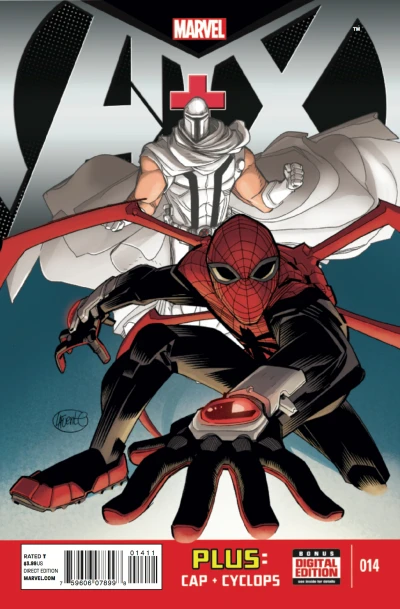 Cover of Superior Spider-Man + Magneto: Baddies; Captain America + Cyclops, Part 2