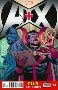 Cover of Doctor Strange + The Beast; Captain America + Cyclops: Part 3