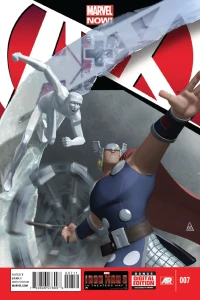 Iron Man + The Beast; The Mighty Thor + Iceman