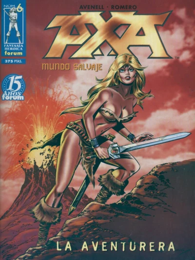 Cover of Axa la empequeñecida; Axa la indomable