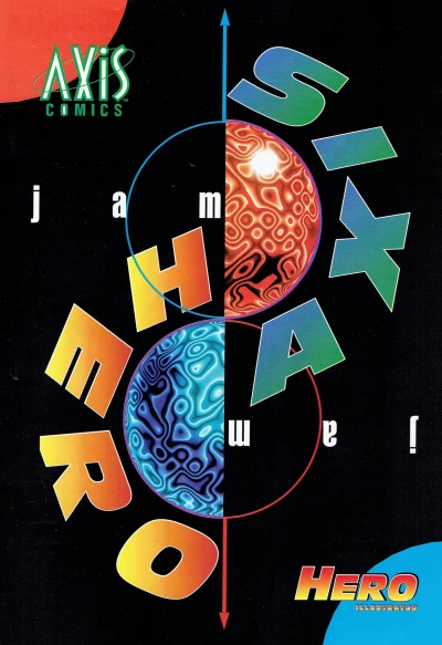 Cover of Axis Comics Hero Magazine Presents Axis Jam