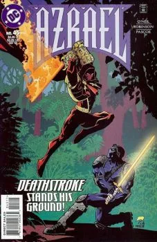 Cover of Angel and the Beast: Deathstroke!