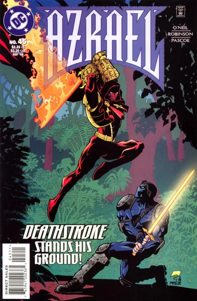 Cover of Angel and the Beast: Deathstroke!