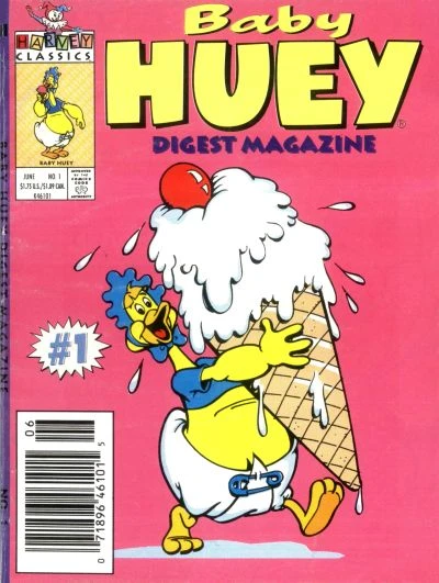 Cover of Baby Huey Digest Magazine