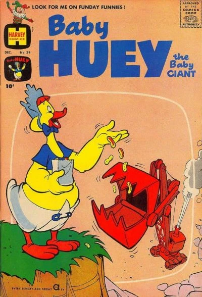 Cover of Baby Huey and the Professor