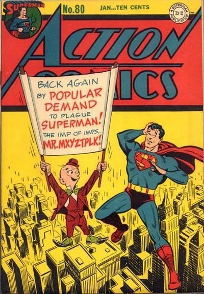 Cover of Back Again by Popular Demand to Plague Superman! The Imp of Imps... Mr. Mxyztplk!