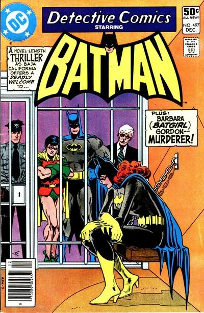 Cover of Bad Night in Baja; Barbara Gordon... Murderess!